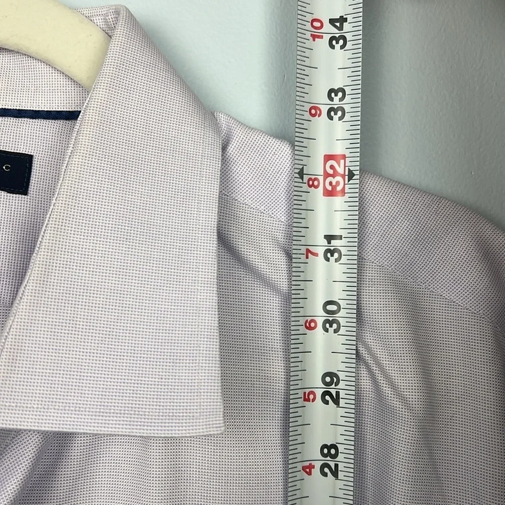 Banana Republic men’s XL 17-17.5 light purple button down dress shirt